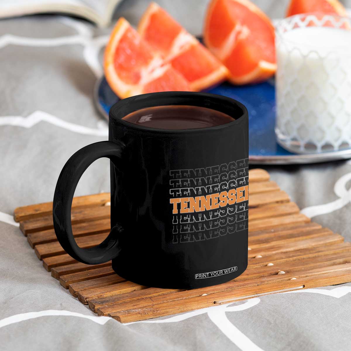 Vintage Tennessee Coffee Mug Throwback Design Classic TN Orange US State TS10 Print Your Wear