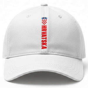 Hrvatska Baseball Cap Vintage Croatia Zagreb Croatian TS10 Print Your Wear