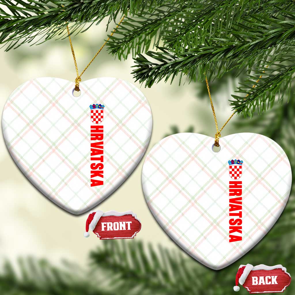 Hrvatska Ceramic Ornament Vintage Croatia Zagreb Croatian TS10 Print Your Wear