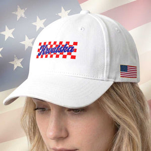 Hrvatska Baseball Cap Checkered Retro Croatia Zagreb Croatian TS10 Print Your Wear