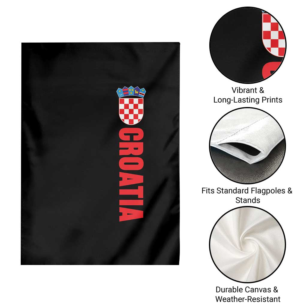 Croatia Garden Flag Vintage Hrvatska Zagreb Croatian TS10 Print Your Wear