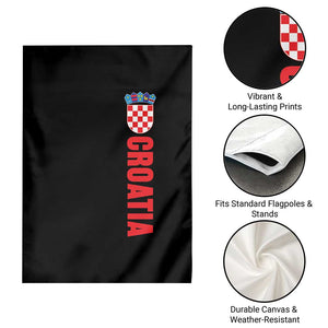 Croatia Garden Flag Vintage Hrvatska Zagreb Croatian TS10 Print Your Wear
