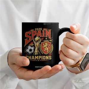 Spain Champions 2026 Coffee Mug Spanish Soccer Fan Graphic TS10 Print Your Wear