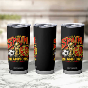 Spain Champions 2026 Tumbler Cup Spanish Soccer Fan Graphic TS10 Print Your Wear
