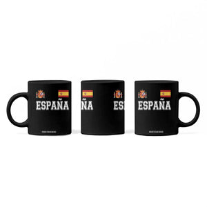 Spain Espana Coffee Mug Vintage Spanish Flag Royal Crest Graphic TS10 Print Your Wear
