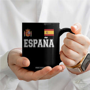 Spain Espana Coffee Mug Vintage Spanish Flag Royal Crest Graphic TS10 Print Your Wear