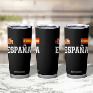 Spain Espana Tumbler Cup Vintage Spanish Flag Royal Crest Graphic TS10 Print Your Wear
