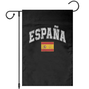España Vintage Spanish Flag Pride Graphic Garden Flag TS10 Black Print Your Wear