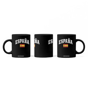 España Vintage Spanish Flag Pride Graphic Coffee Mug TS10 Print Your Wear