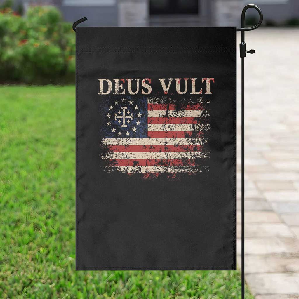 Catholic Knight Templar Crusader Cross Garden Flag Vintage American Flag TS10 Print Your Wear