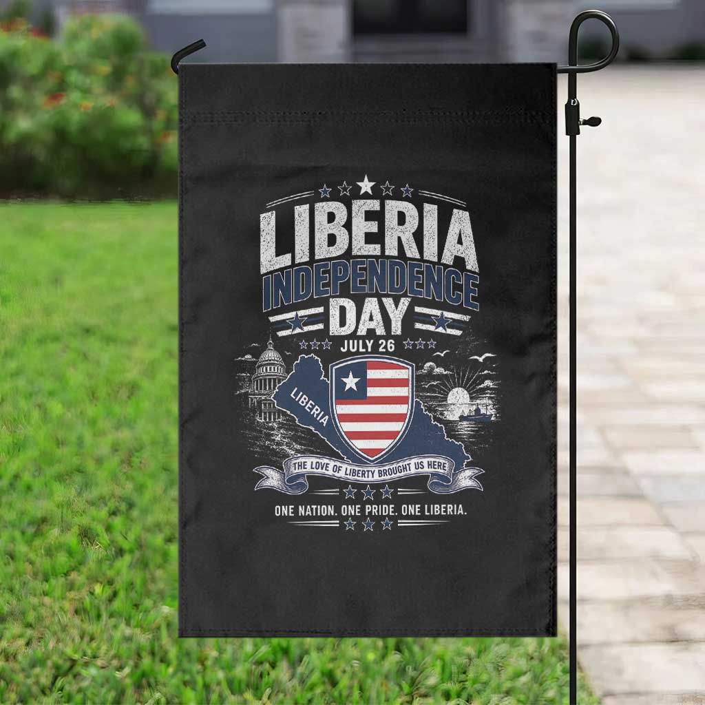 Liberia Independence Day July 26 Patriotic Pride Garden Flag TS10 Print Your Wear