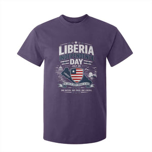 Liberia Independence Day July 26 Patriotic Pride T Shirt For Kid TS10 Purple Print Your Wear
