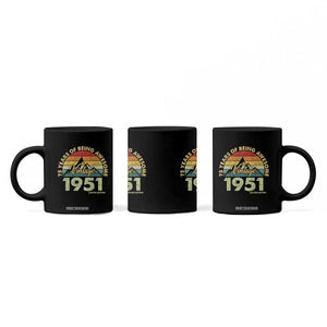 75th Birthday Coffee Mug Vintage 1951 Limited Edition 75 Year Old Gift TS10 Print Your Wear
