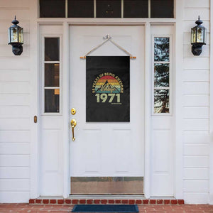 55th Birthday Garden Flag Vintage 1971 Limited Edition 55 Year Old Gift TS10 Print Your Wear
