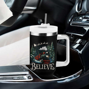 Polar Express Tumbler With Handle Christmas Believe TS10 Print Your Wear