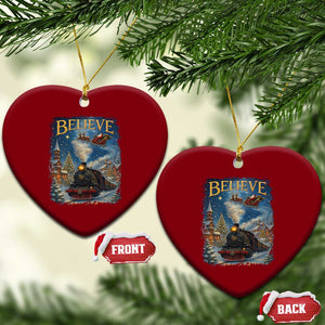 Polar Express Ceramic Ornament Retro Vintage Xmas Believe TS10 Print Your Wear