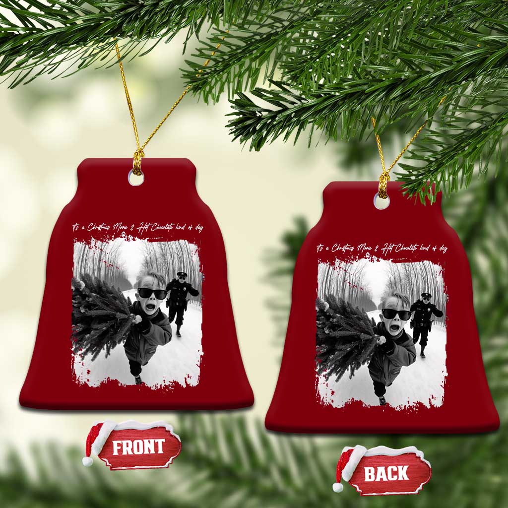 Funny Christmas Movie Ceramic Ornament Funny Kevin Home Xmas Meme Alone TS10 Print Your Wear