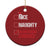 Santa Christmas Ornament Nice Naughty Insufficient Evidence Xmas List TS10 Print Your Wear