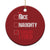 Santa Christmas Ornament Nice Naughty I Swear I Tried Xmas List TS10 Print Your Wear