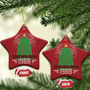 Nakatomi Plaza Xmas Party 1988 Christmas Ornament Xmas Gift Funny 80's Die Movie Bruce TS10 Star Red Print Your Wear