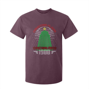 Nakatomi Plaza Christmas Party 1988 T Shirt For Kid Xmas Gift Funny 80's Die Movie Bruce TS10 Maroon Print Your Wear