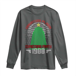 Nakatomi Plaza Christmas Party 1988 Long Sleeve Shirt Xmas Gift Funny 80's Die Movie Bruce TS10 Dark Heather Print Your Wear