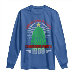 Nakatomi Plaza Christmas Party 1988 Long Sleeve Shirt Xmas Gift Funny 80's Die Movie Bruce TS10 Royal Blue Print Your Wear