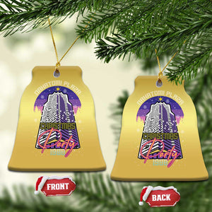 Nakatomi Plaza Xmas Party 1988 Christmas Ornament Funny 80's Movie Ugly Xmas Gift TS10 Bell Flake Gold Print Your Wear