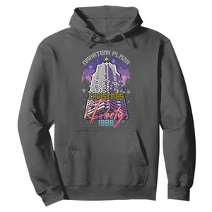 Nakatomi Plaza Christmas Party 1988 Hoodie Funny 80's Movie Ugly Xmas Gift TS10 Dark Heather Print Your Wear