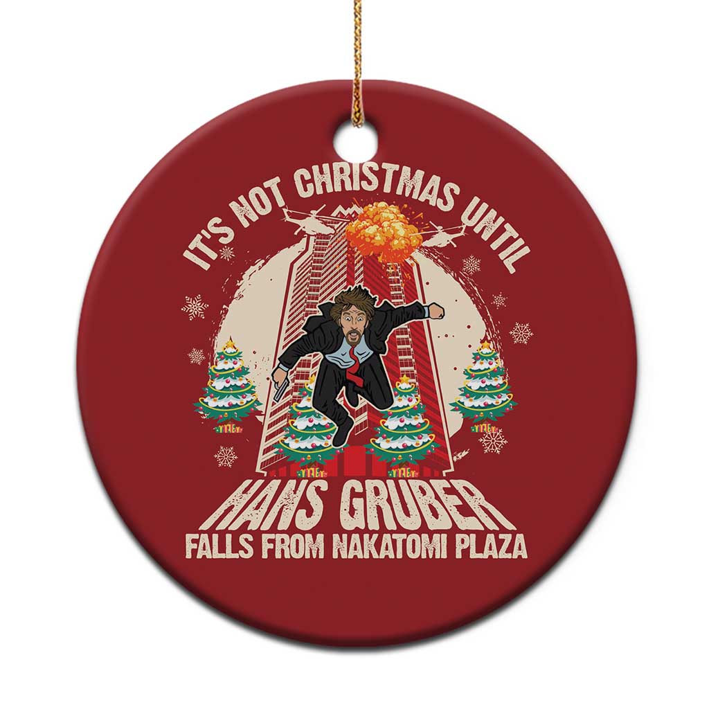 Xmas Nakatomi Plaza Christmas Ornament Hans Gruber Xmas Party 2024 TS10 Print Your Wear