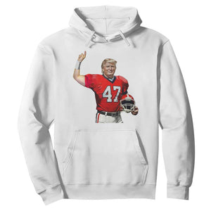 Trump Football Hoodie Vintage Sports Fan TS10 White Print Your Wear