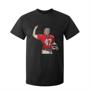 Trump Football T Shirt For Kid Vintage Sports Fan TS10 Black Print Your Wear