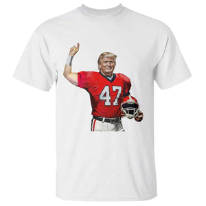 Trump Football T Shirt Vintage Sports Fan TS10 White Print Your Wear