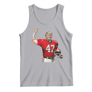 Trump Football Tank Top Vintage Sports Fan TS10 Athletic Heather Print Your Wear