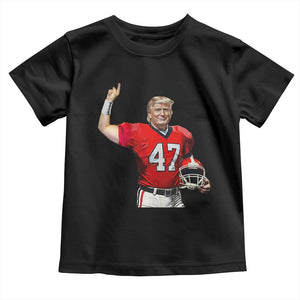 Trump Football Toddler T Shirt Vintage Sports Fan TS10 Black Print Your Wear