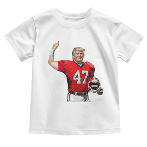 Trump Football Toddler T Shirt Vintage Sports Fan TS10 White Print Your Wear