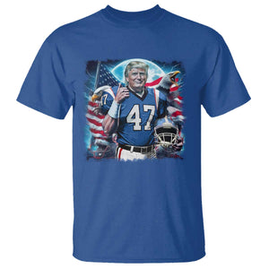 Trump Football T Shirt Vintage Sports Fan Game Day TS10 Royal Blue Print Your Wear