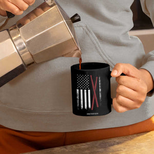 American Flag Drumsticks Coffee Mug USA Drummers Vintage Drum Sticks TS10 Print Your Wear