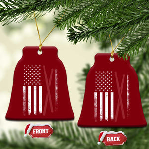 American Flag Drumsticks Ceramic Ornament USA Drummers Vintage Drum Sticks TS10 Print Your Wear