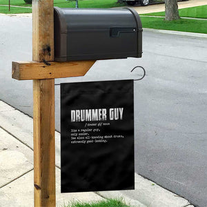 Funny Drummer Guy Garden Flag Definition Vintage Drums Drumming TS10 Print Your Wear