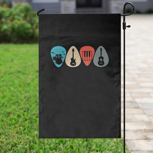 Guitar Pick Garden Flag Retro Music Instrument TS10 Print Your Wear