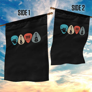 Guitar Pick Garden Flag Retro Music Instrument TS10 Print Your Wear
