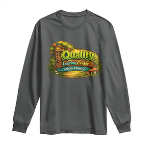 Minnesota Learing Center Long Sleeve Shirt Funny Childcare Day Care TS10 Dark Heather Print Your Wear