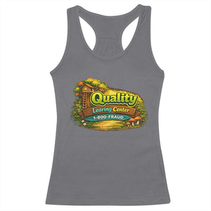 Minnesota Learing Center Racerback Tank Top Funny Childcare Day Care TS10 Charcoal Print Your Wear
