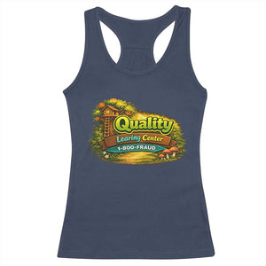 Minnesota Learing Center Racerback Tank Top Funny Childcare Day Care TS10 Navy Print Your Wear