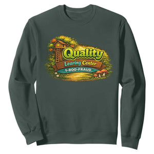 Minnesota Learing Center Sweatshirt Funny Childcare Day Care TS10 Dark Forest Green Print Your Wear