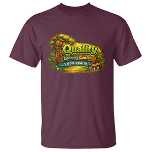 Minnesota Learing Center T Shirt Funny Childcare Day Care TS10 Maroon Print Your Wear