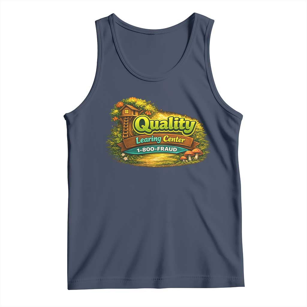 Minnesota Learing Center Tank Top Funny Childcare Day Care TS10 Navy Print Your Wear