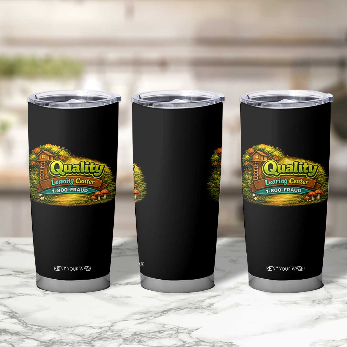 Minnesota Learing Center Tumbler Cup Funny Childcare Day Care TS10 Print Your Wear
