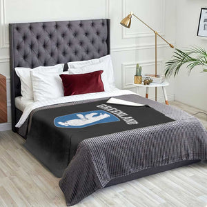 Greenland Throw Blanket Polar Bear Vintage Political Protest TS10 Print Your Wear